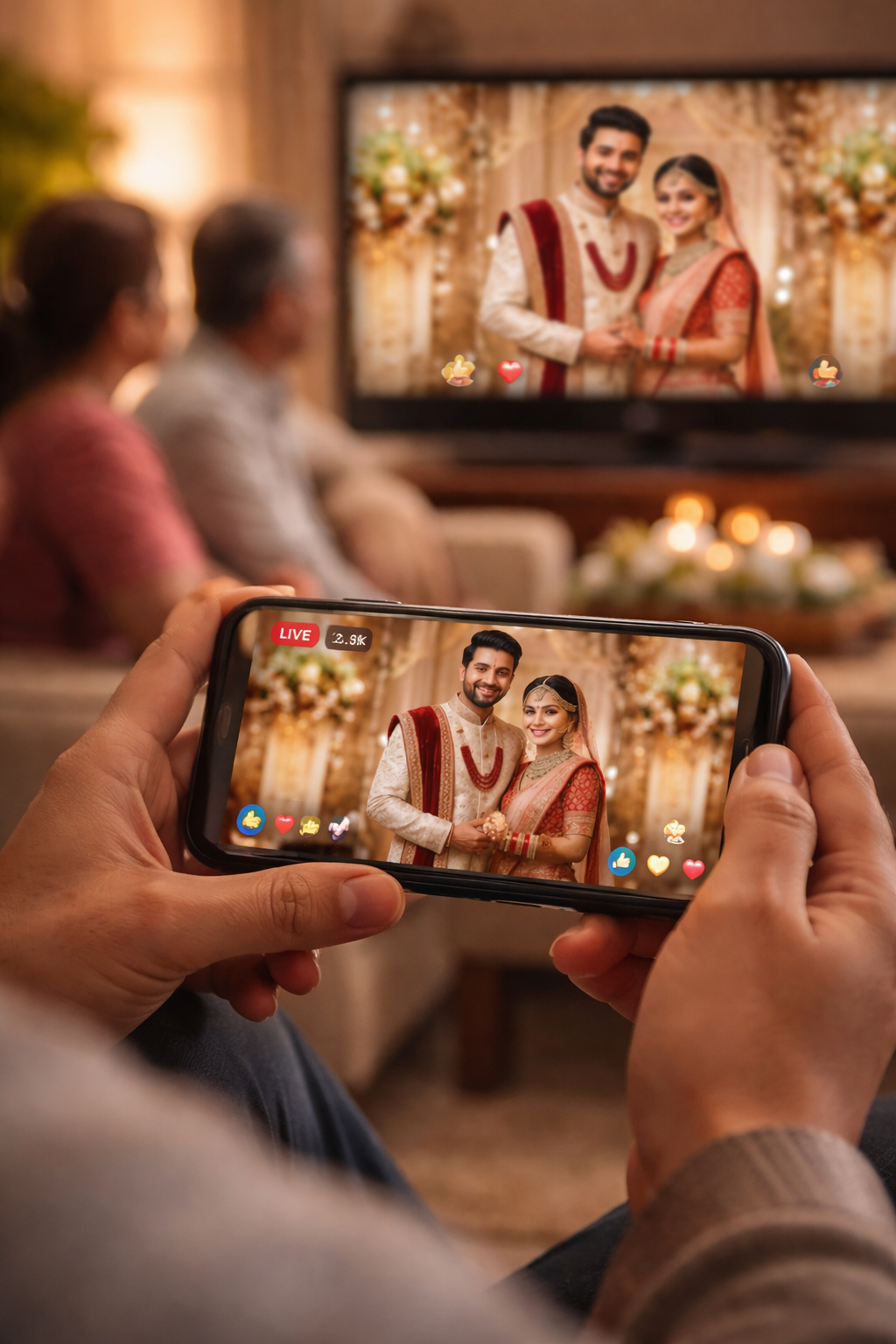 Live wedding streaming