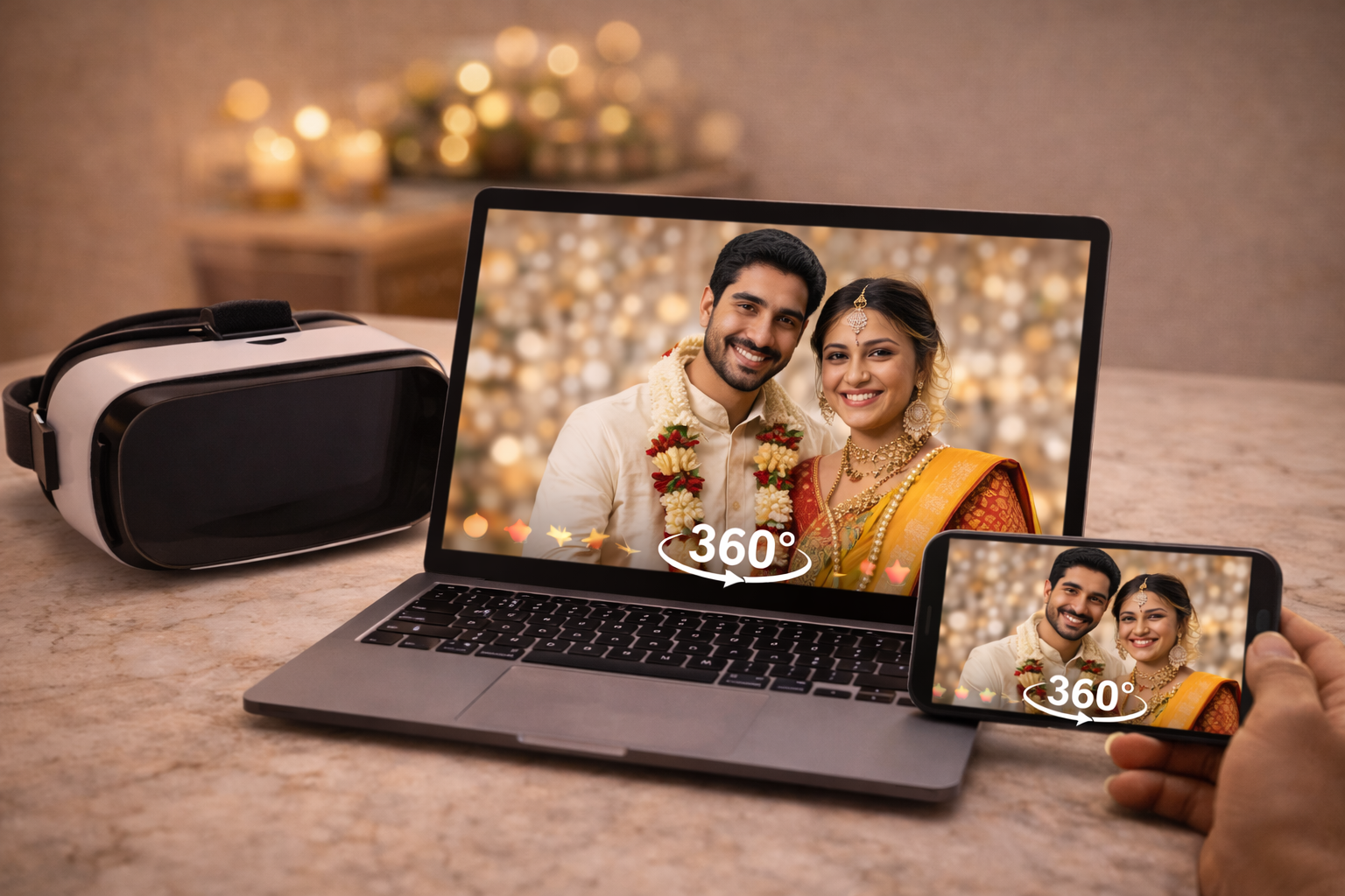 Wedding viewing experience